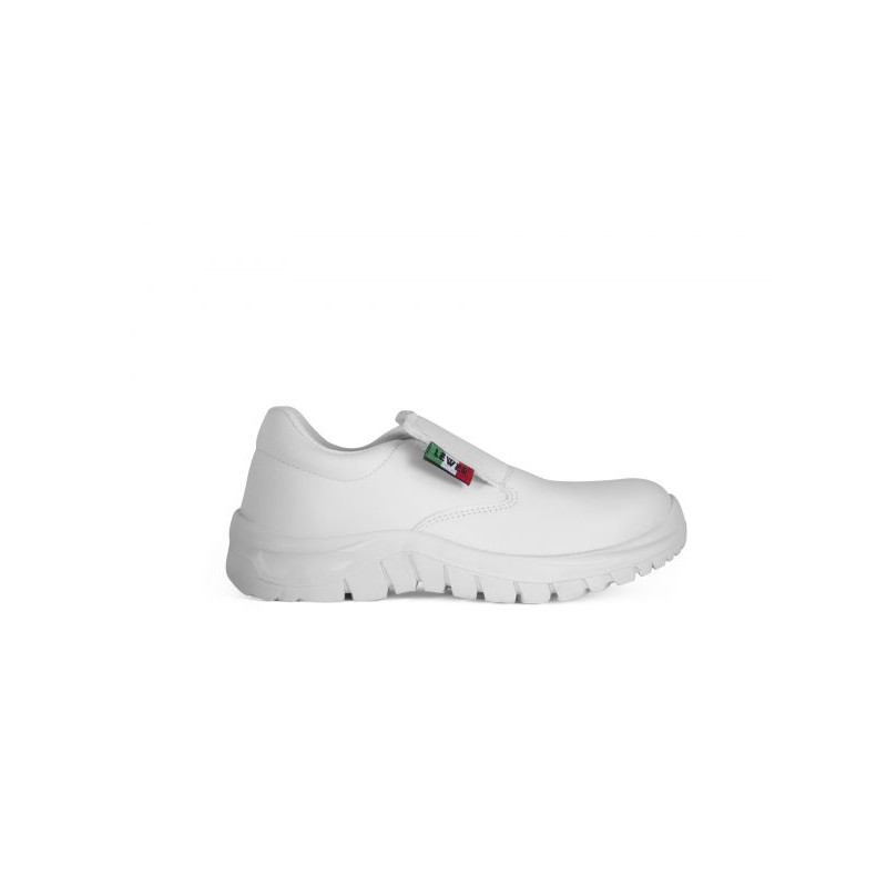 Scarpa Antinfortunistica S2 N°38 Bianca Con Punta in Acciaio Lewer