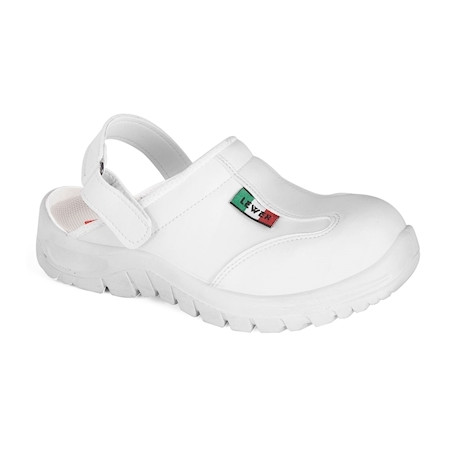 Scarpa Antinfortunistica SAB3 Bianca N°44 Con Punta in Acciaio Lewer