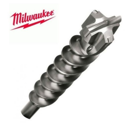 PUNTA SDS/PLUS 18X600 PER MURO 4 TAGLIENTI MILWAUKEE