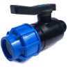 VALVOLA A SFERA A LEVA F 25X3/4 IN POLIETILENE