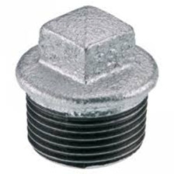 TAPPO MASCHIO ZINCATO DA 2-1/2''