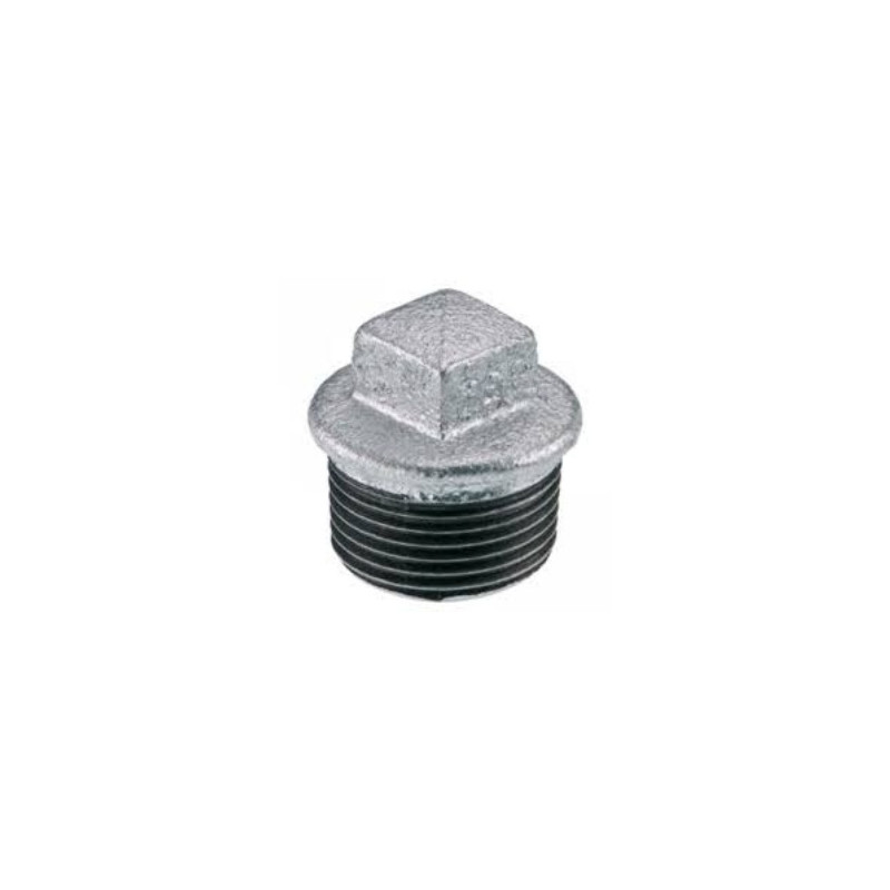 TAPPO MASCHIO ZINCATO DA 2''