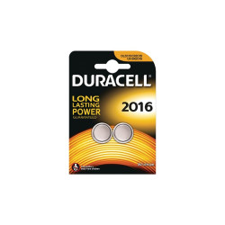 BATTERIA DURACELL A BOTTONE 3V 2 PZ DL/CR2016