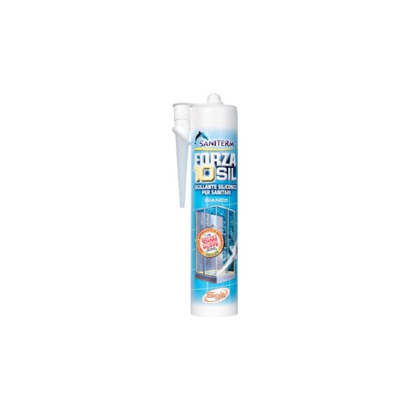 SILICONE ACETICO BIANCO PER SANITARI 280 ML