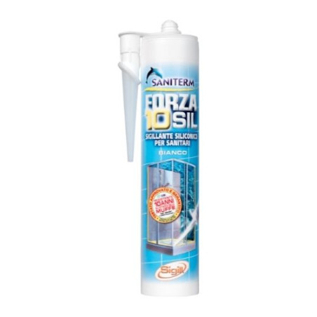 SILICONE ACETICO BIANCO PER SANITARI 280 ML