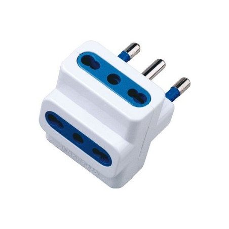 ADATTATORE TR 16A+T/BI.B 05661