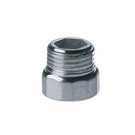 PROLUNGA 3/4 F X 1/2 M RIDOTTA ACCIAIO