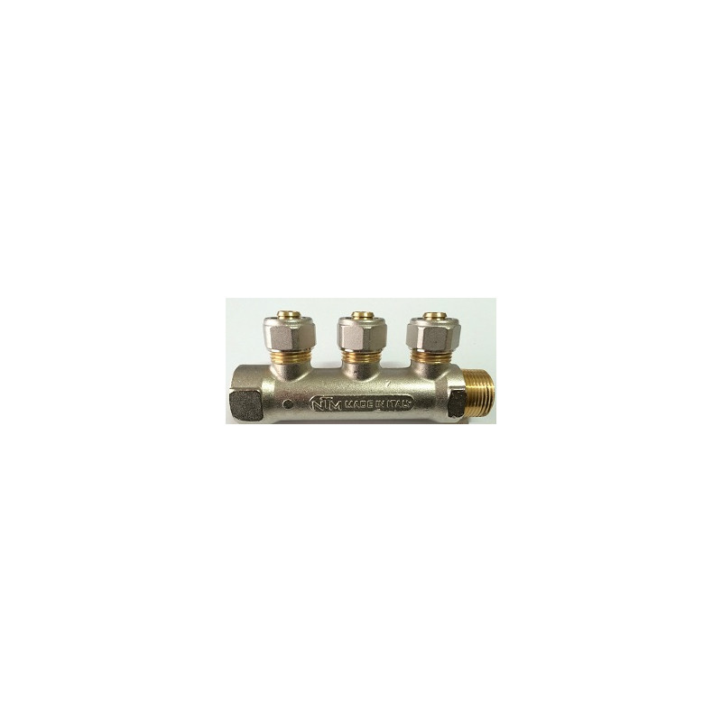 COLLETTORE 3 VIE 3/4X16 INT.40 C/RACCORDI NTM