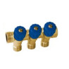 COLLETTORE 3/4X1/2X16 3 VIE BLU C/RACCORDI   A