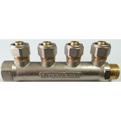 COLLETTORE 4 VIE 3/4 X 16 C/RACCORDI