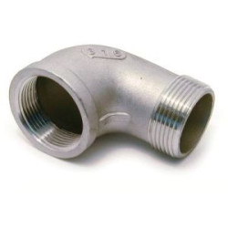 GOMITO 1 1/2 MF INOX 316 FILETTATO