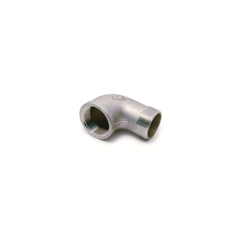 GOMITO 1 1/2 MF INOX 316 FILETTATO