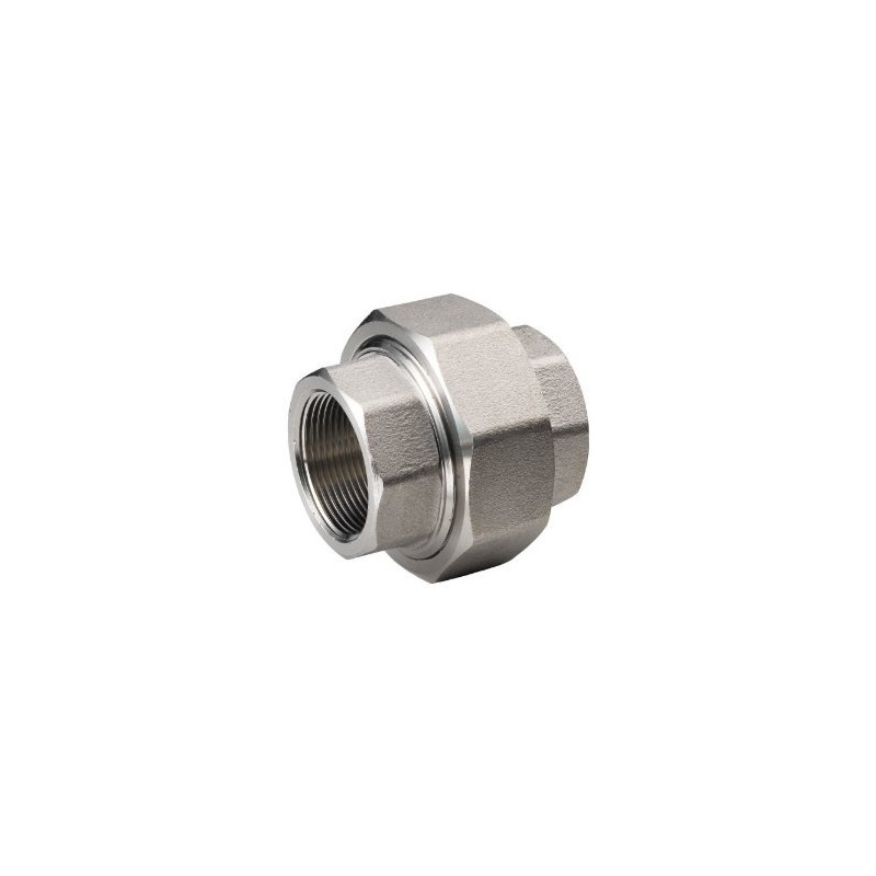 BOCCHETTONE 1  FF INOX 316 SEDE CONICA