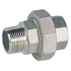 BOCCHETTONE 1  MF INOX 316 SEDE CONICA