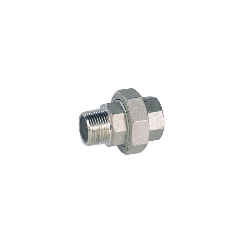 BOCCHETTONE 1 MF INOX 316 SEDE CONICA bocchettone-1-mf-inox-316-sede-conica