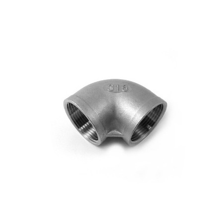 GOMITO 1/2 FF INOX 316 FILETTATO