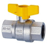 VALVOLA GAS 3/4  F.F. LEVA A FARFALLA