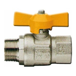 VALVOLA GAS M.F. A FARFALLA DA 3/4