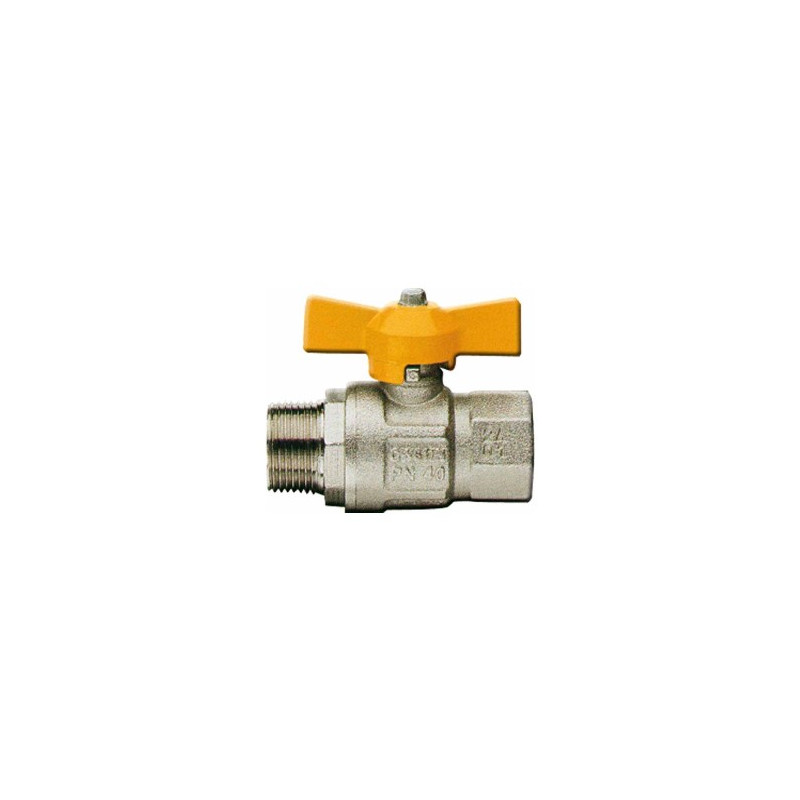 VALVOLA GAS M.F. A FARFALLA DA 3/4