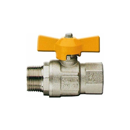 VALVOLA GAS M.F. A FARFALLA DA 3/4