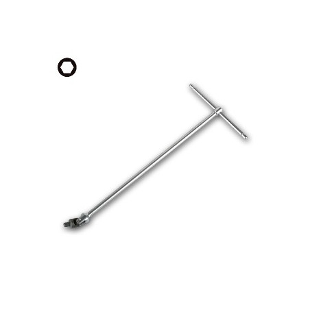 CHIAVE T 8 ESAG. SNODO M FG 619/H8
