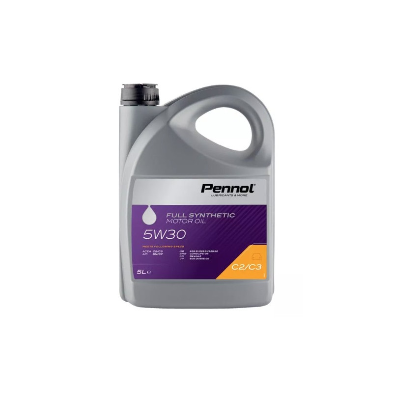 OLIO MOTORE 5 LT 5W/30 BENZINA/GPL/DIESEL PENNOL C2/C3