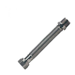 Flessibile inox da 3/4 senza guaina M.F. 20/40cm