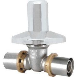 VALVOLA INCASSO CON CAPPUCCIO ICMA 16X16
