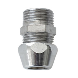 NIPLES M 1/2 C/DADO RIDOTTO FORO 10 MM