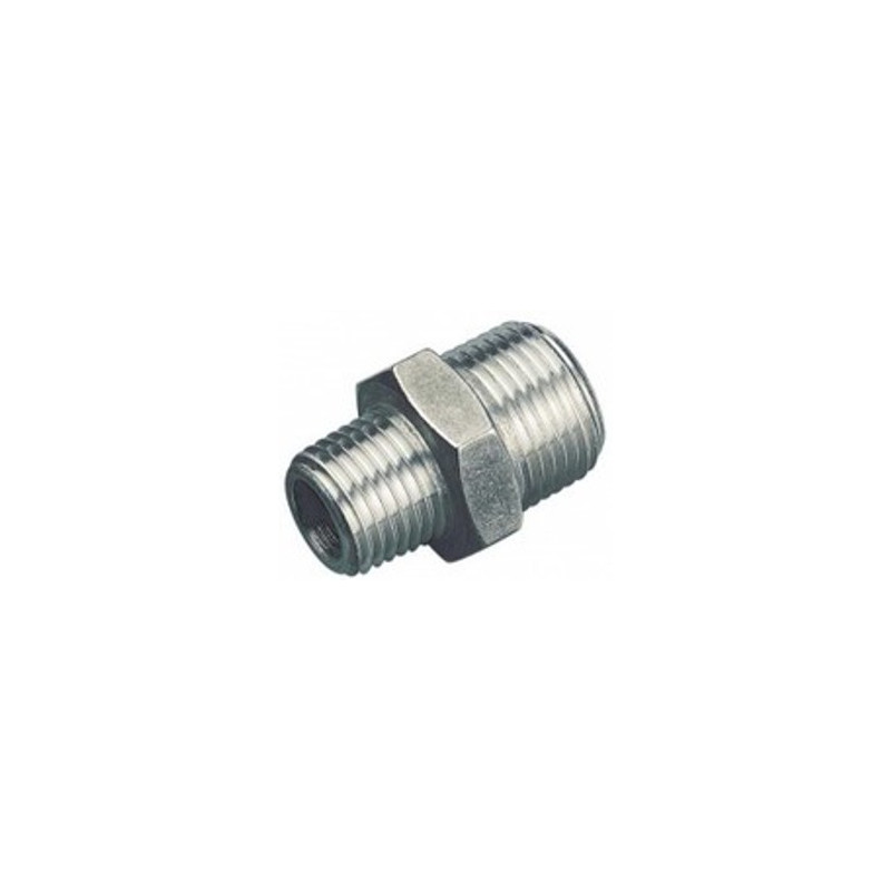 NIPLES RIDOTTO 1/2x3/8 ACCIAIO    COD.245
