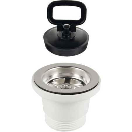 PILETTA LAVELLO INOX S/TROPPO PIENO