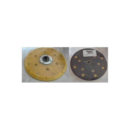 PLATTORELLO FORATO C/VELCRO PER SMERIGLIATRICE FGA340/40