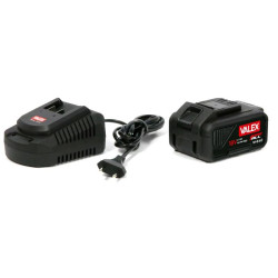 KIT 18V BATTERIA 4AH + CARICABATTERIE 2,4A ONEALL VALEX