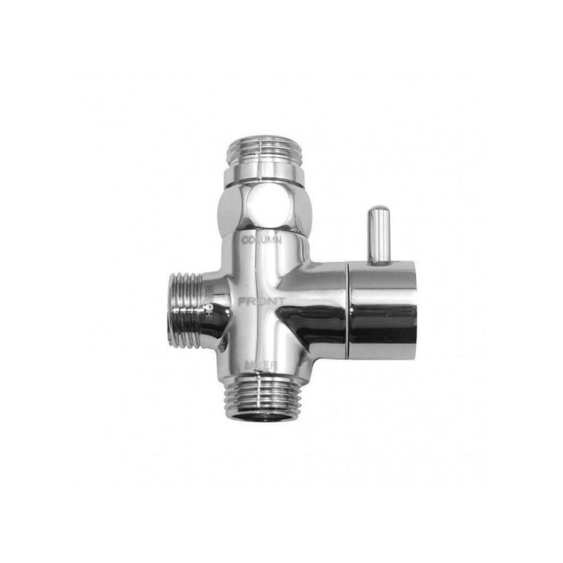 DEVIATORE A 2 VIE C/LEVA 1/2M - 1/2M - 1/2M
