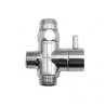 DEVIATORE A 2 VIE C/LEVA 1/2M - 1/2M - 1/2M