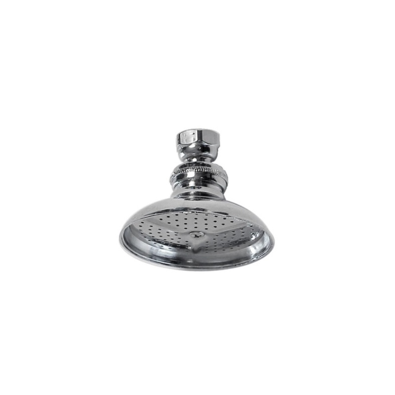 SOFFIONE DOCCIA D 80 SPIAGGIO C/SNODO METALLO
