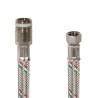 FLESSIBILE T/B 1/2 MASCHIO  3/8 FEMMINA 30CM