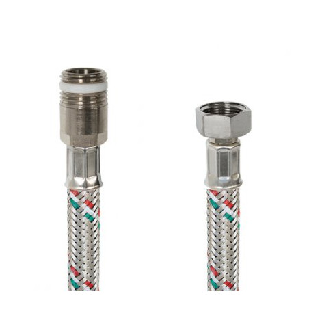 FLESSIBILE T/B 3/8 MASCHIO X 3/8 FEMMINA 50 CM