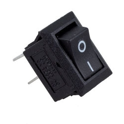 INTERUTTORE A BILANCIERE 220V NERO